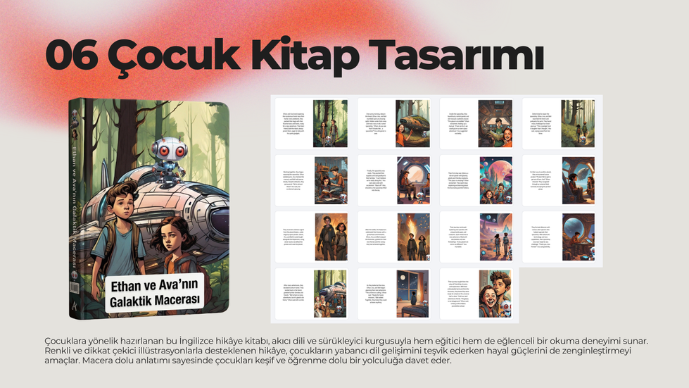"Ethan ve Ava'nın Galaktik Macerası" Çocuk Kitap Çalışması
