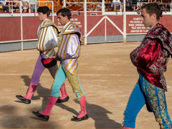 Gómez Valenzuela da una vuelta al ruedo en la tercera de Calasparra con novillos de Juan Luis Fraile