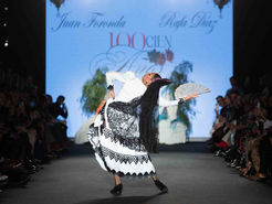 La emblemática casa de bordados Juan Foronda celebra su centenario sobre la pasarela de GO! Eventos