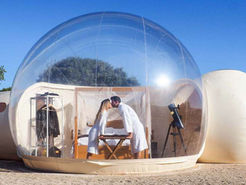 ¿Dormir en una burbuja? Descubre los hoteles más atípicos en España para tus vacaciones