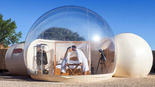 ¿Dormir en una burbuja? Descubre los hoteles más atípicos en España para tus vacaciones
