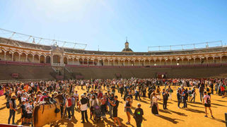 Jornada de Puertas Abiertas en la Plaza de Toros de Sevilla el viernes 22 de abril