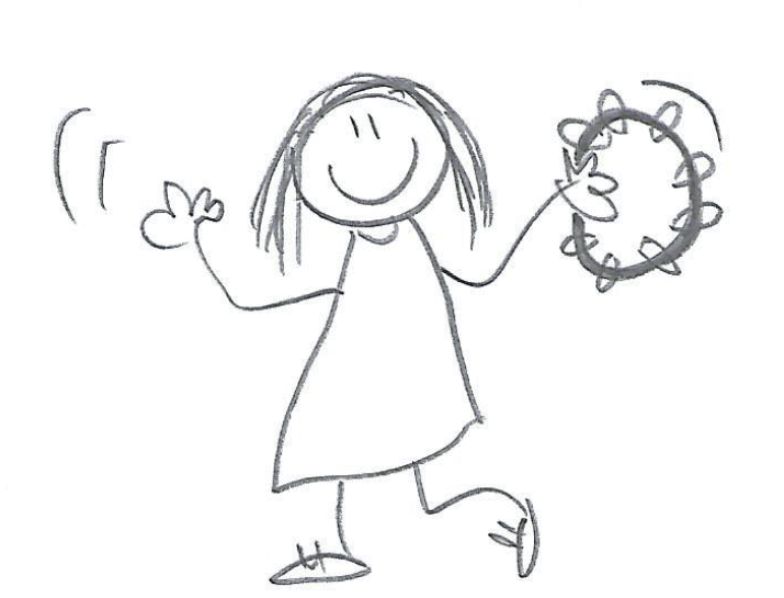 ילדה מוסיקה