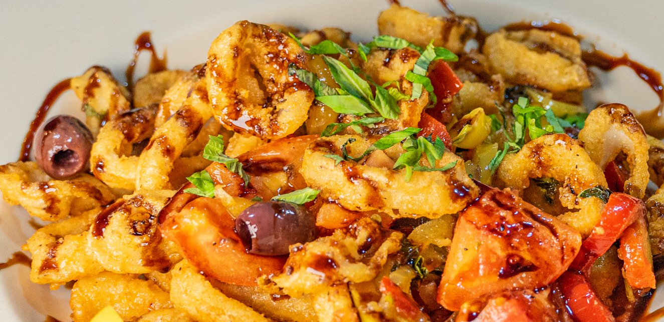 Arranged Food and Objects