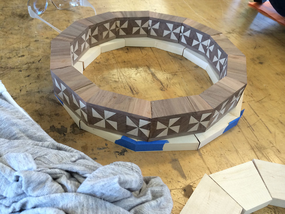 Design with One Poplar Ring