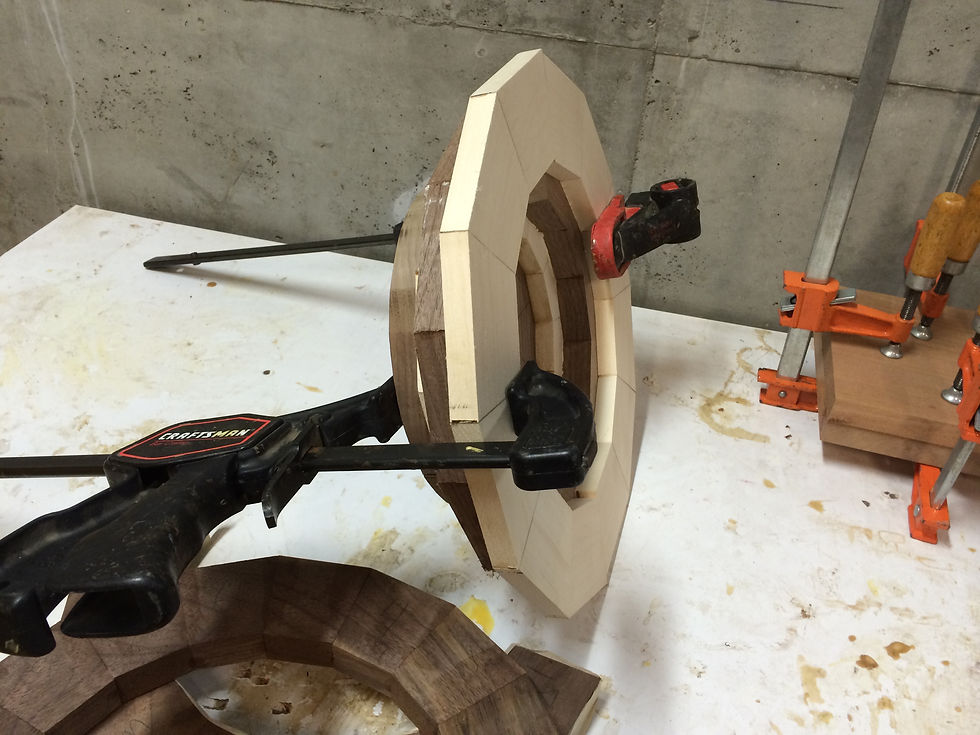 Gluing Bottom Half