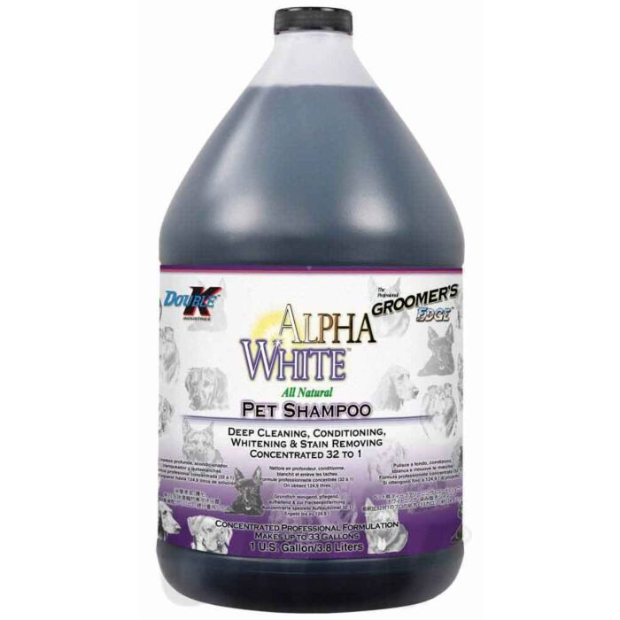 Miniature : Double K - Alpha White - Shampoing pelage blanc