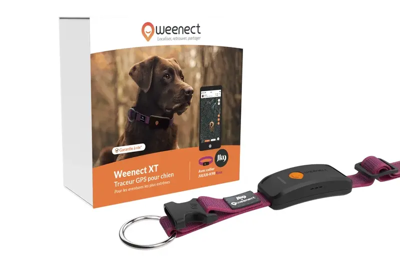 Thumbnail: Weenect - GPS pour chien ou chat