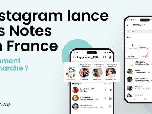 Instagram lance les Notes en France : comment ça marche ?