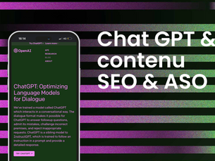 Comment utiliser ChatGPT pour booster votre SEO et ASO ?