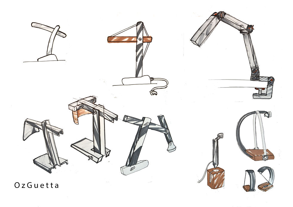 table lamp - SKETCHES