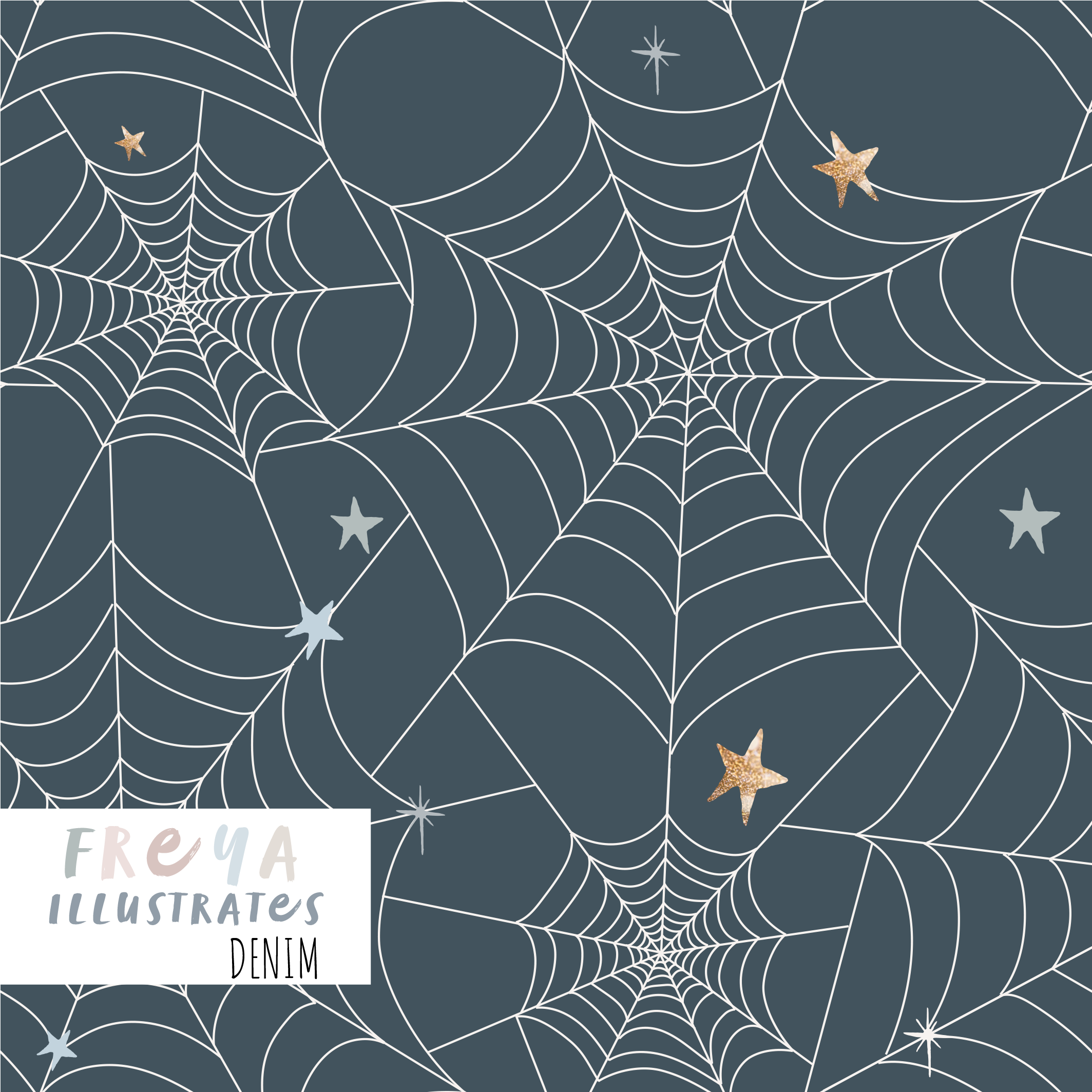 Spiderweb - Denim