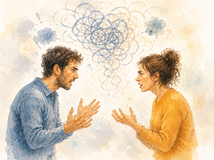 Why is it so difficult to find the right words in the midst of conflict?