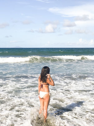Surfing at Baler Aurora