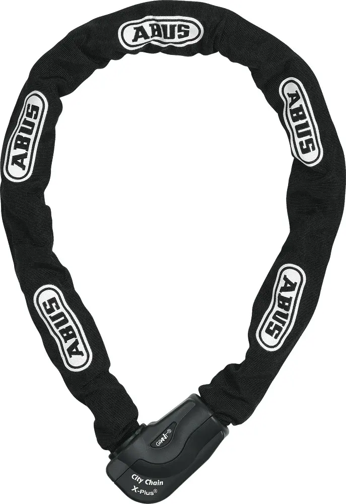 Ključavnica za kolo ABUS 1060/110 cm, GRANIT X-PLUS CITY CHAIN - varna in trpežna zaščita za vaše kolo.