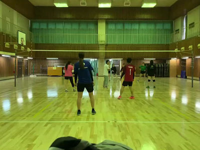12/15 AM女子6人制 / PM3チーム交流試合