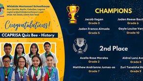 Whizkids Montessori Shines Bright: Quizbee Champions!
