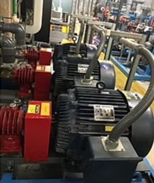 vibration monitoring for pumps at a semi-conductor facility