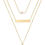 Thumbnail: Layered Choker Necklace - Handmade 14K Gold Plated