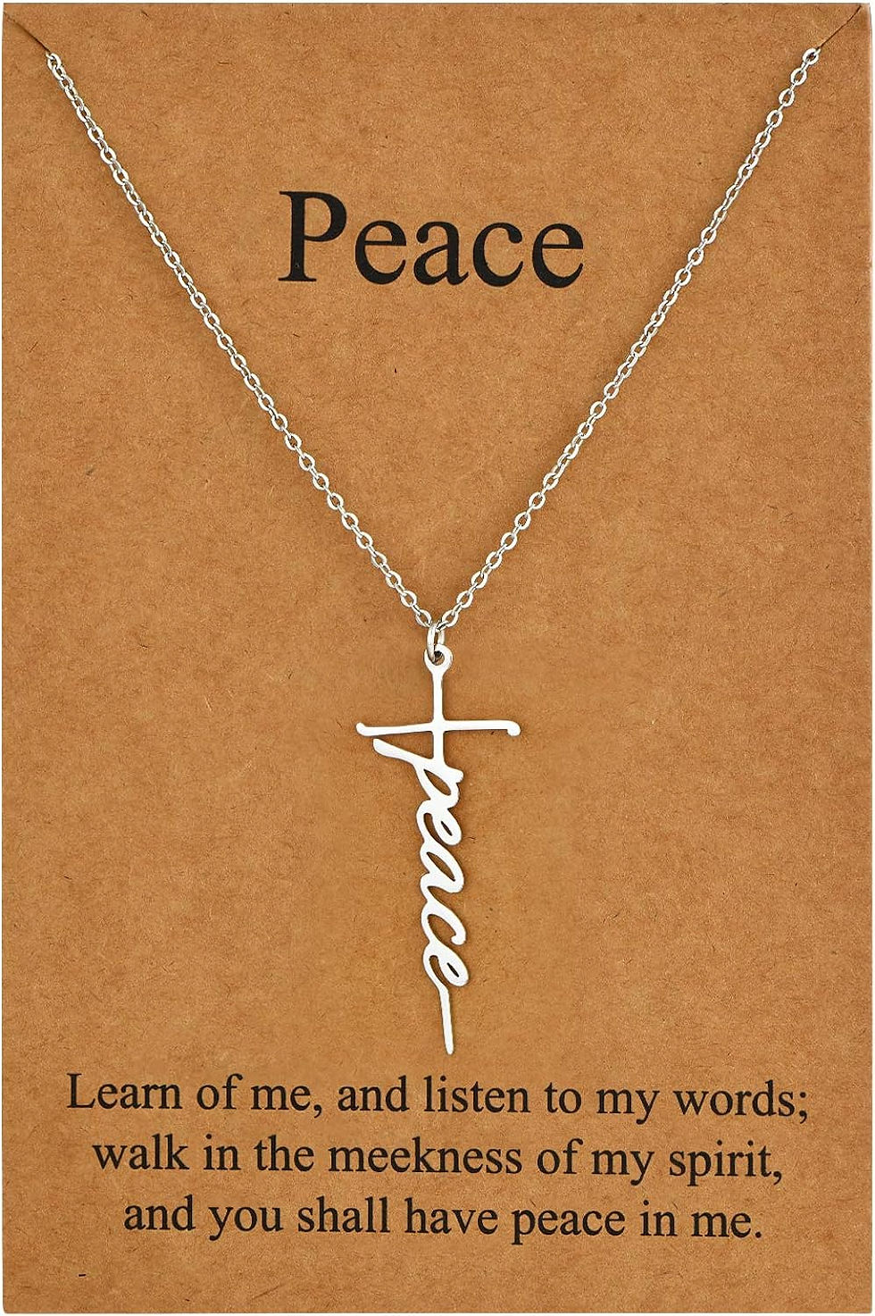Thumbnail: Faith Cross Necklace