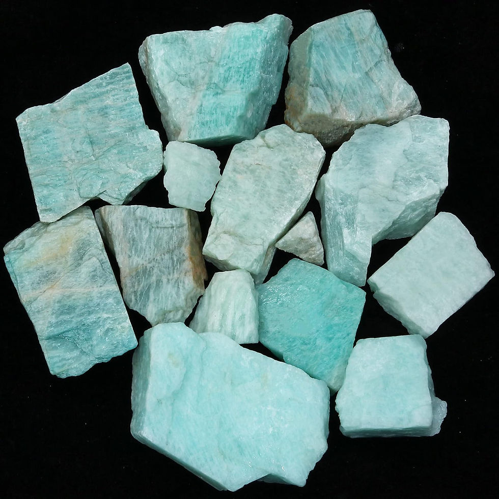 Thumbnail: 1LB Mixed Assorted Rough Exotic Rough Bulk Natural Stones