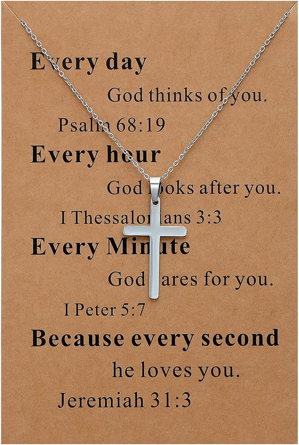 Thumbnail: Faith Cross Necklace