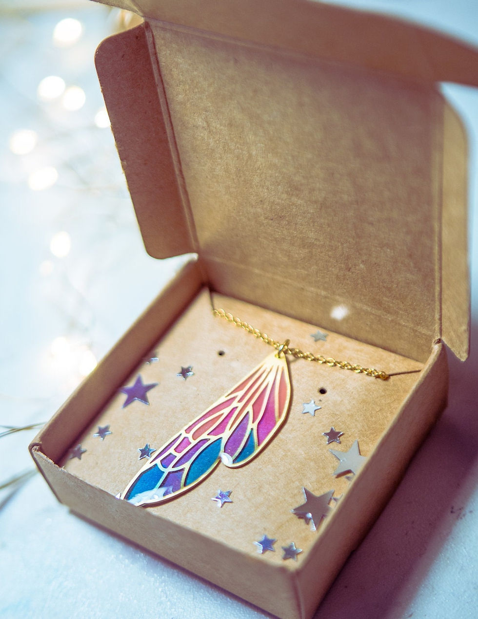 Thumbnail: Fairy wing necklace