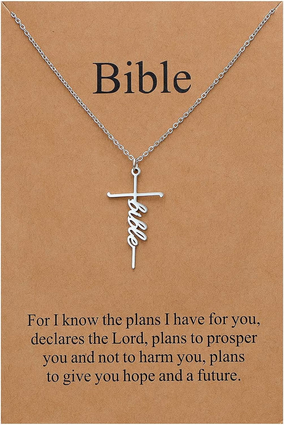 Thumbnail: Faith Cross Necklace