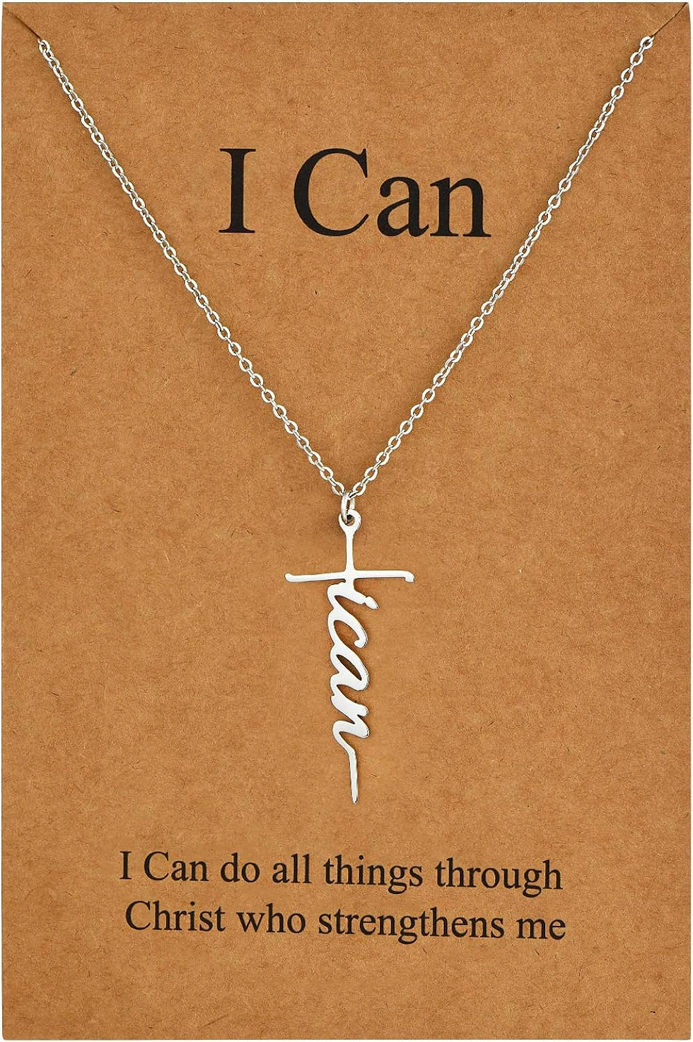 Thumbnail: Faith Cross Necklace