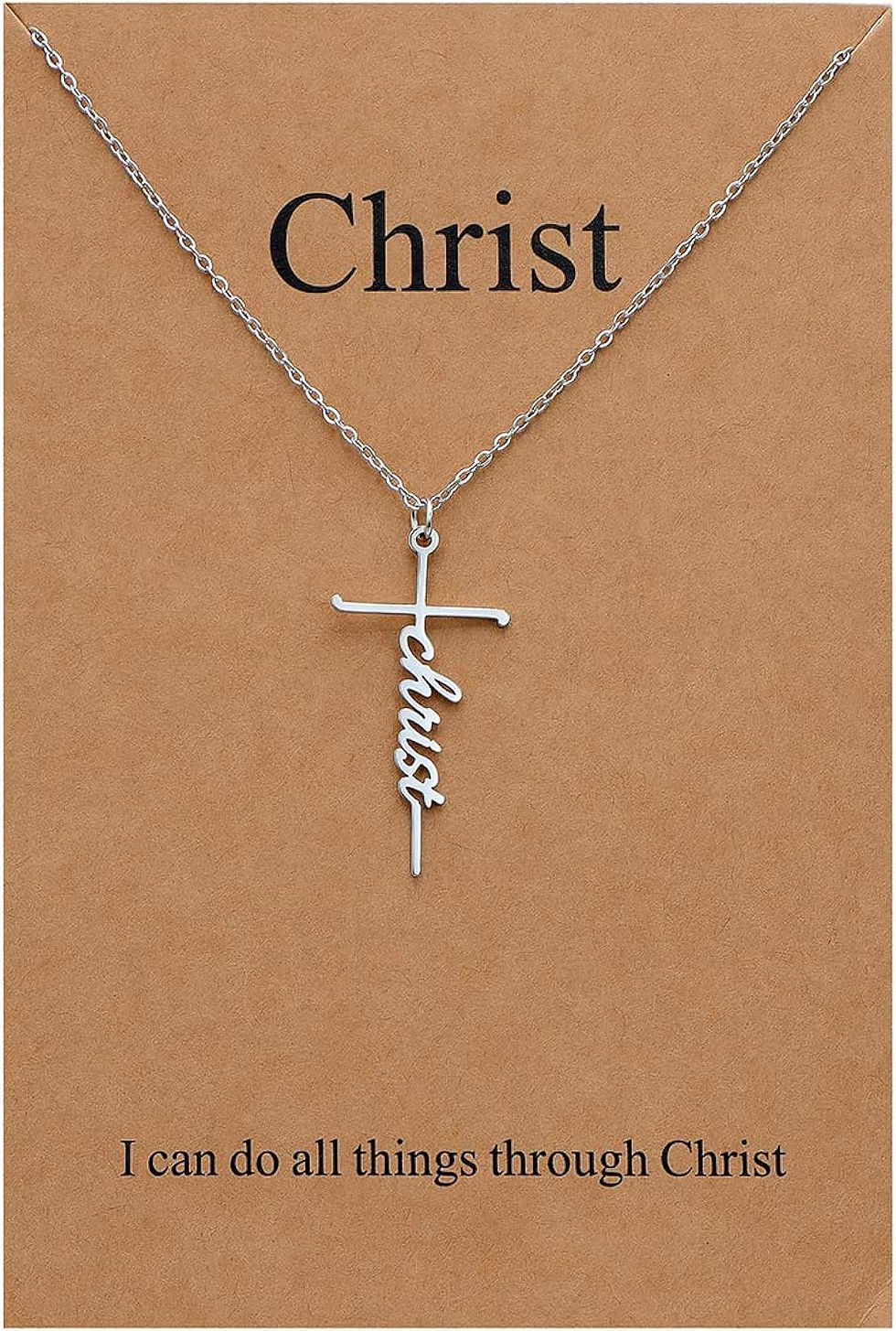 Thumbnail: Faith Cross Necklace