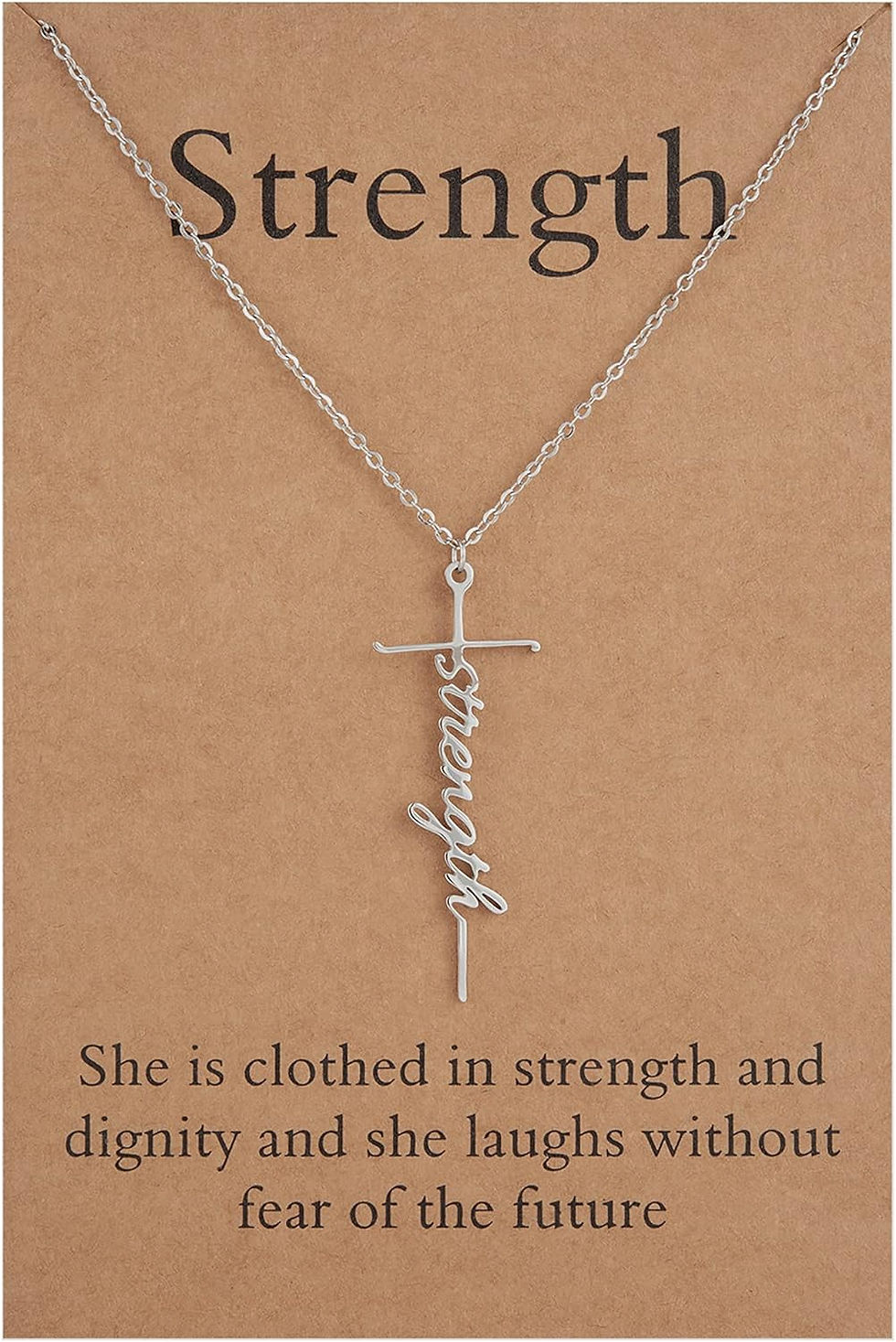 Thumbnail: Faith Cross Necklace