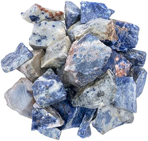 Thumbnail: 1LB Mixed Assorted Rough Exotic Rough Bulk Natural Stones