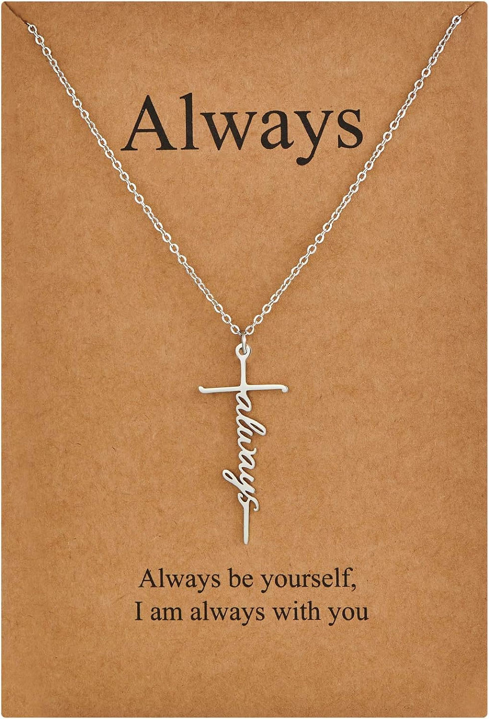 Thumbnail: Faith Cross Necklace