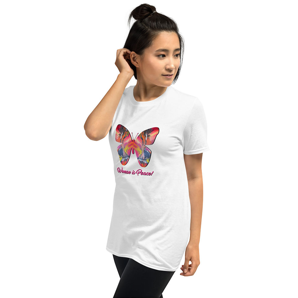 Thumbnail: Woman is Peace Unisex T-Shirt