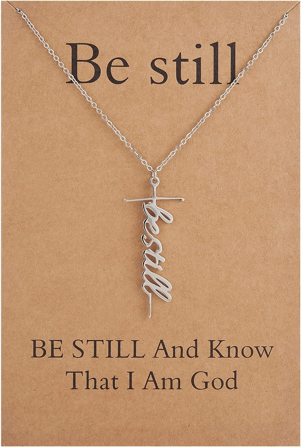 Thumbnail: Faith Cross Necklace