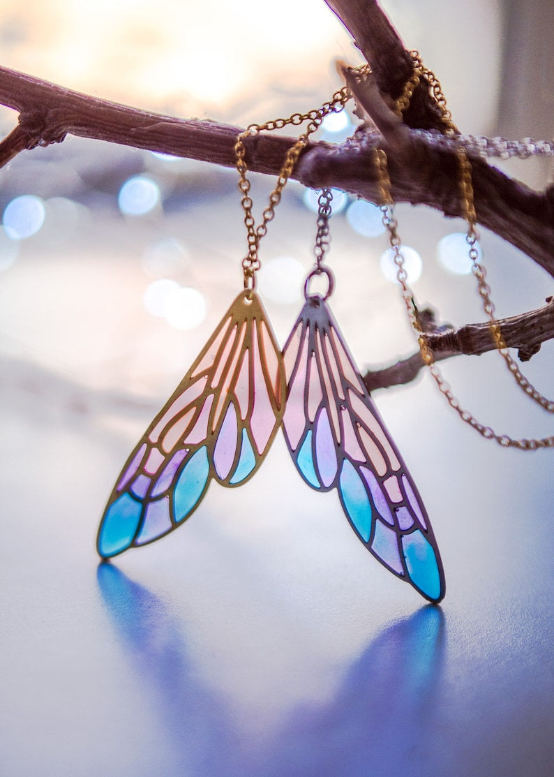 Thumbnail: Fairy wing necklace