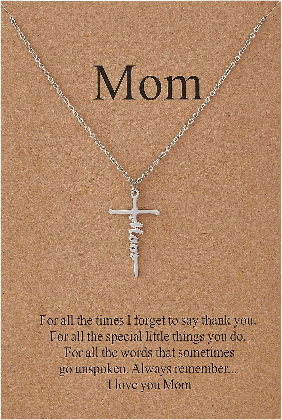 Thumbnail: Faith Cross Necklace
