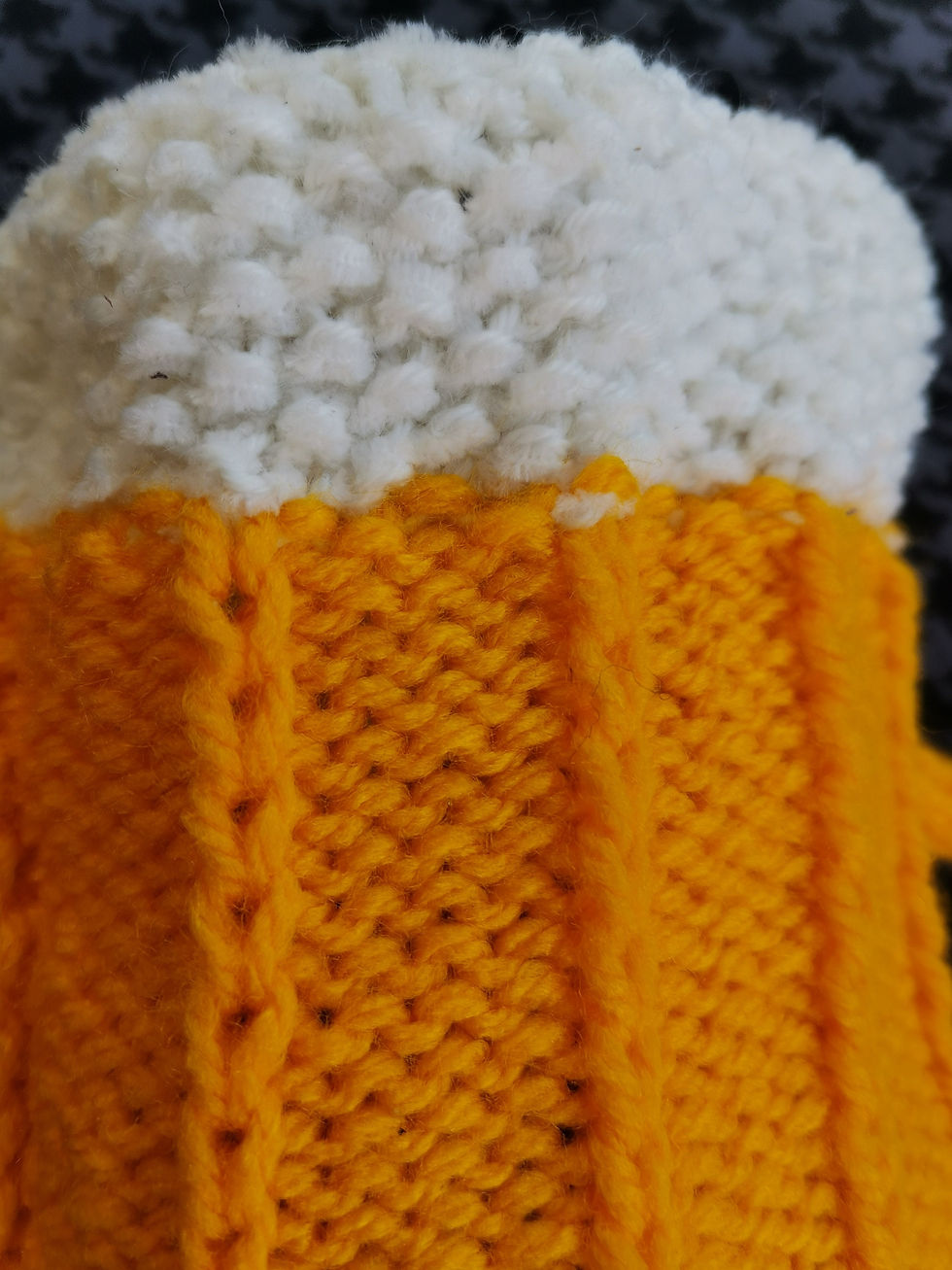 Thumbnail: Knitted Beer Cuffs Funny Christmas Gift for Men