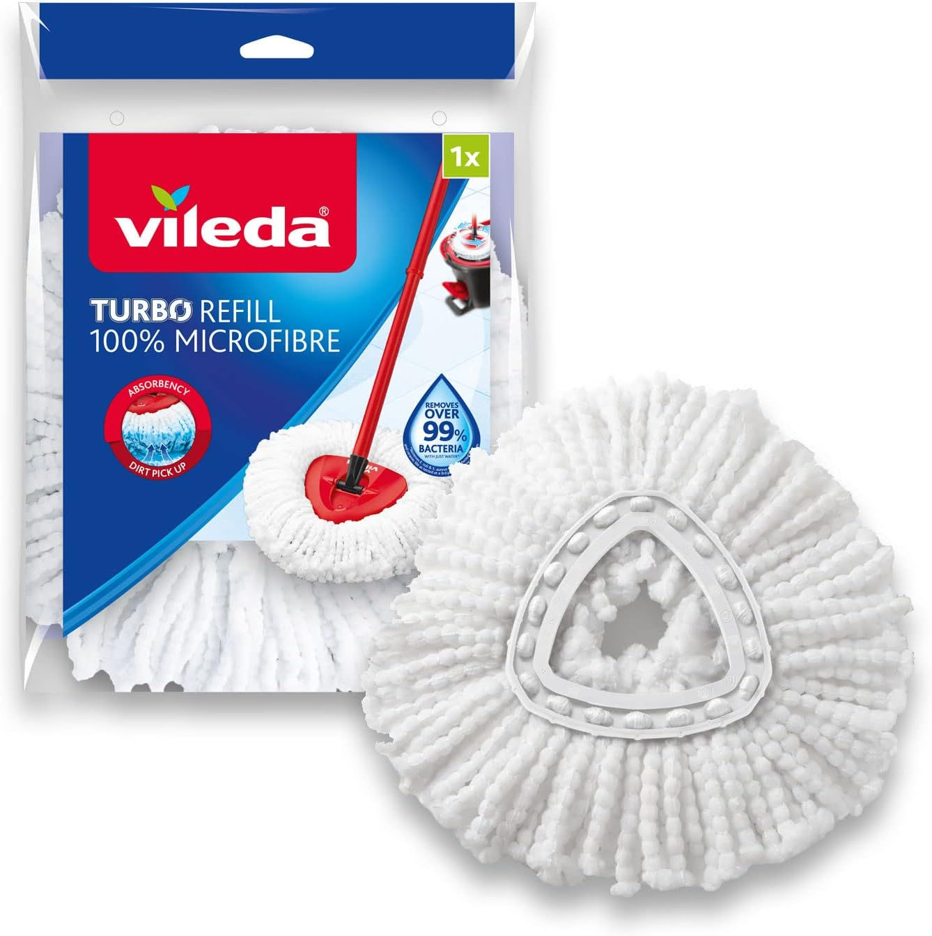 Easy Wring, Clean spin mop and bucket set with foot pedal