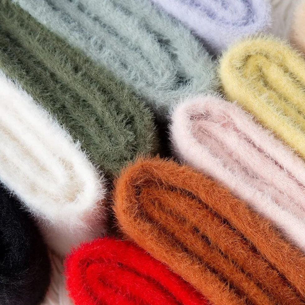 Thumbnail: Women's Thermal Ankle High Warm Fleece Socks