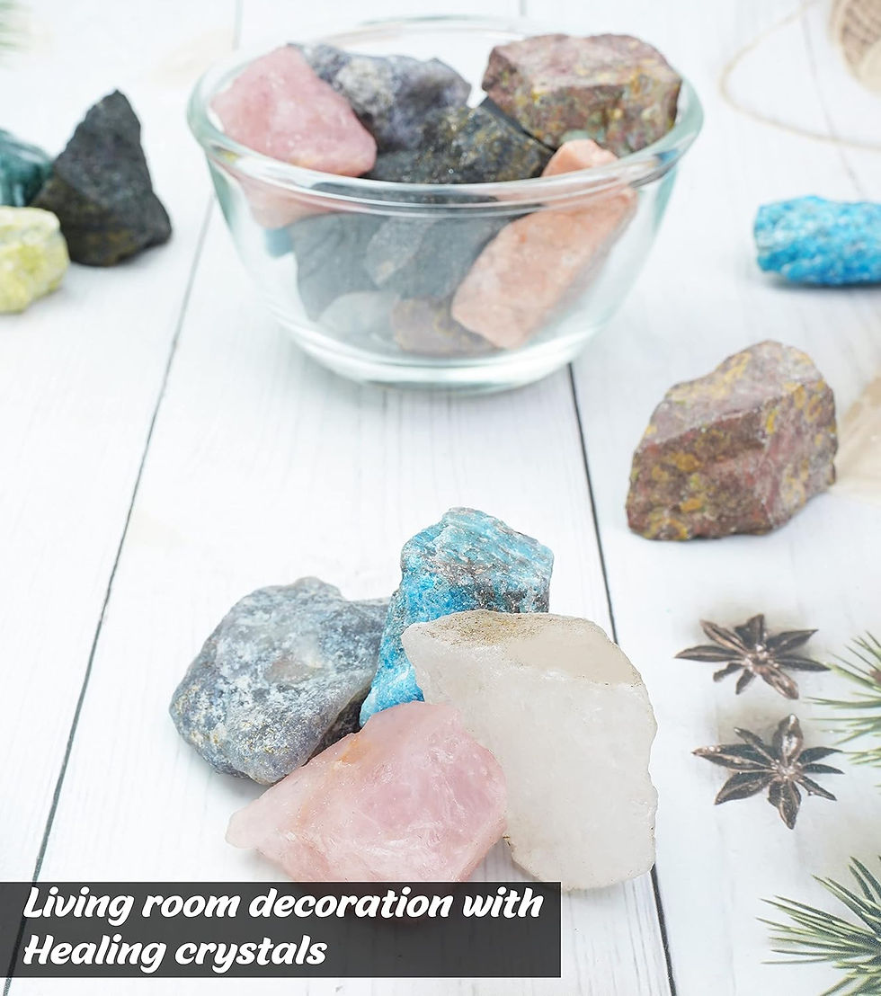 Thumbnail: 1LB Mixed Assorted Rough Exotic Rough Bulk Natural Stones