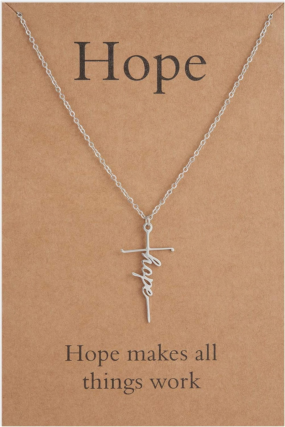 Thumbnail: Faith Cross Necklace