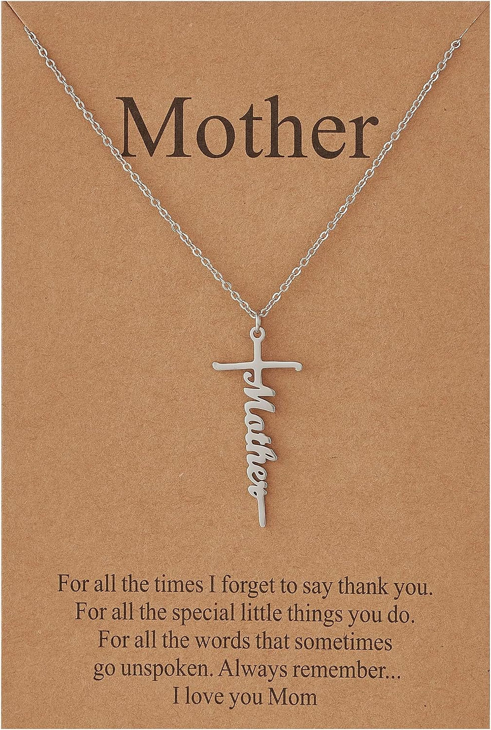 Thumbnail: Faith Cross Necklace