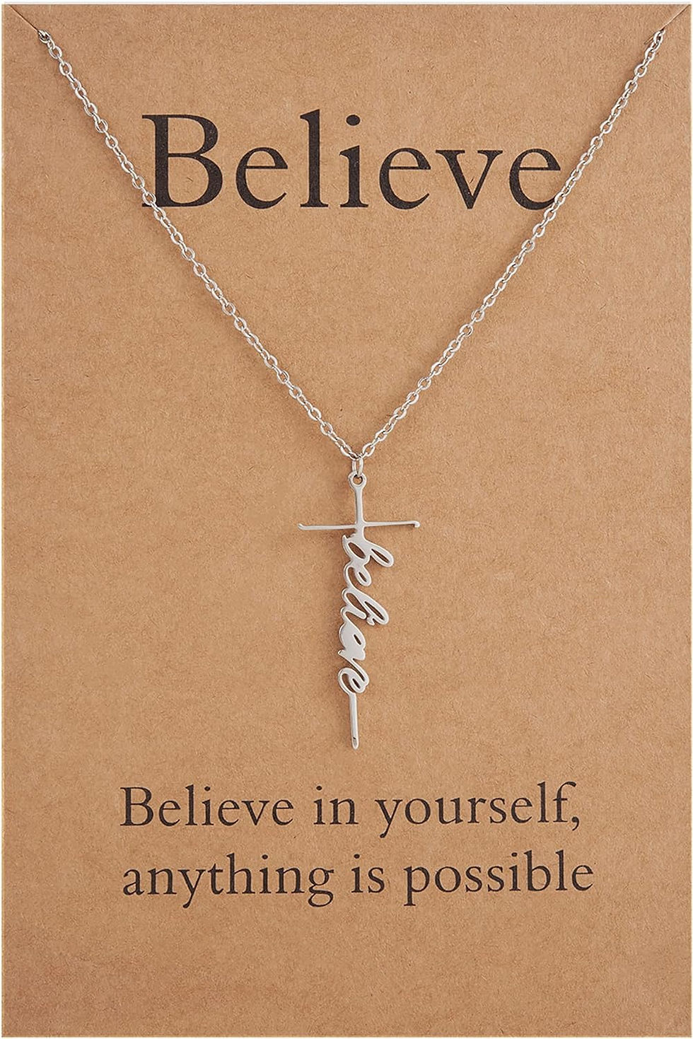 Thumbnail: Faith Cross Necklace