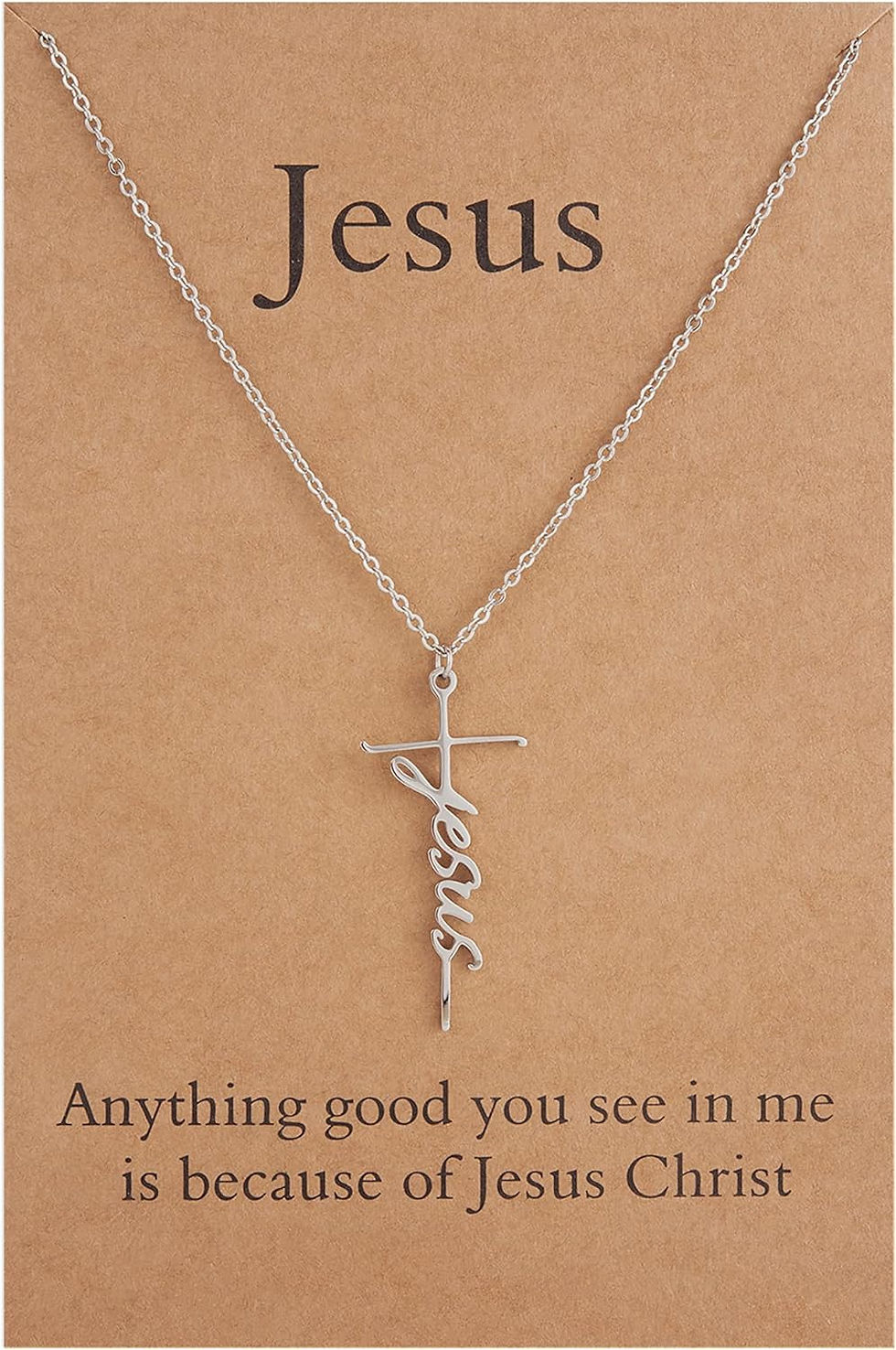 Thumbnail: Faith Cross Necklace