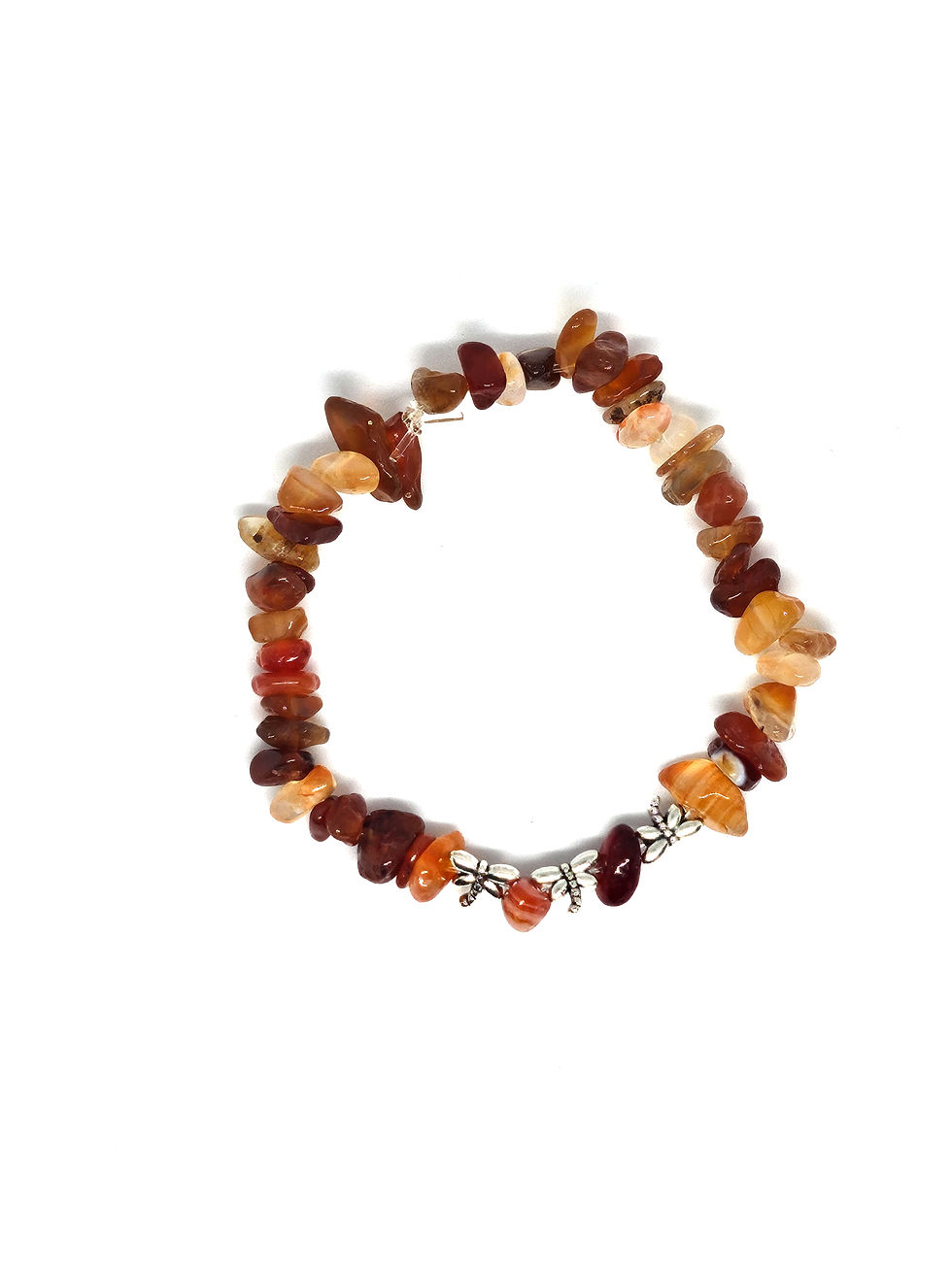 Carnelian with Dragonflies with the power of 3