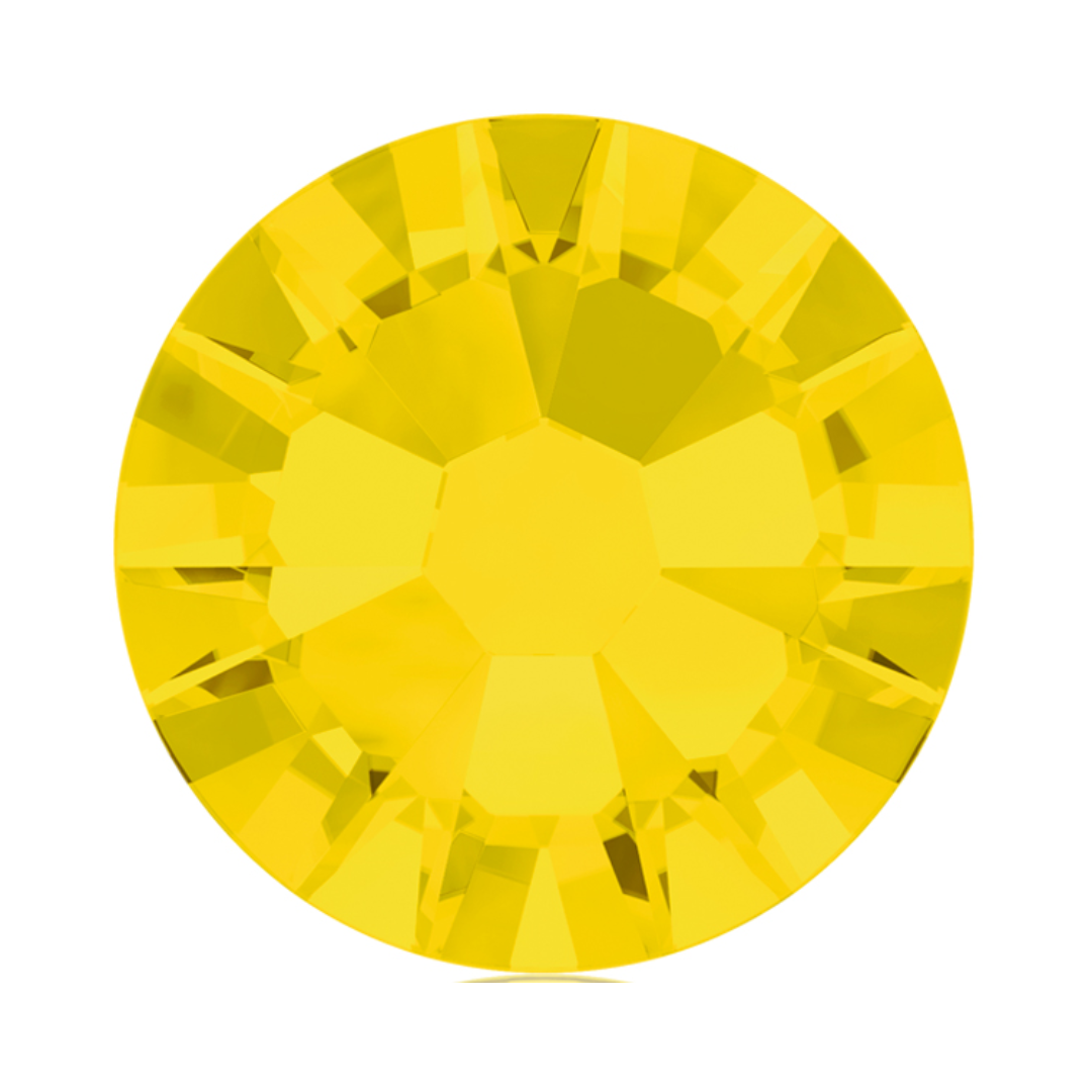 Swarovski® Round Crystal - Yellow Opal