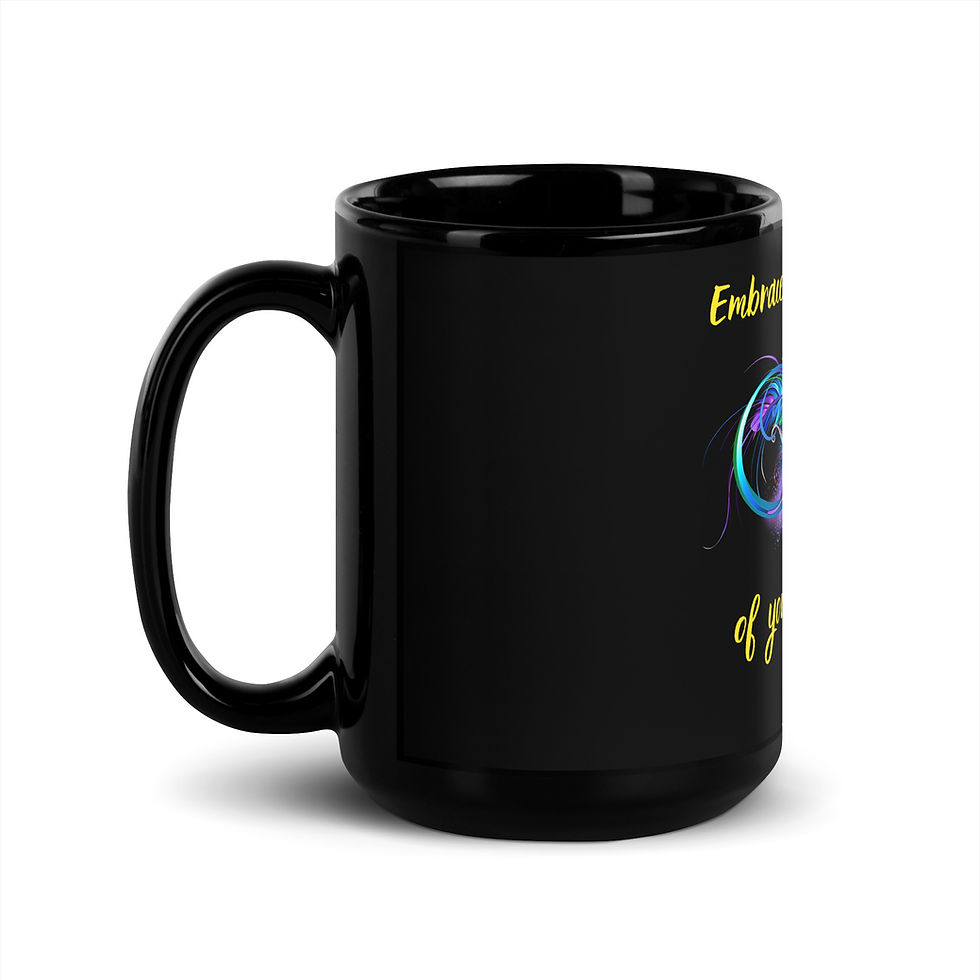 Thumbnail: "FeatherSpirit" MUG-Black