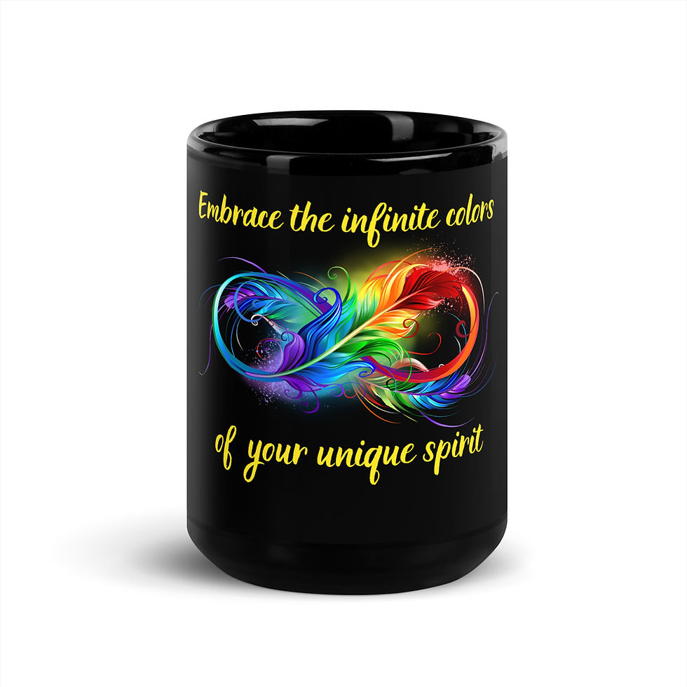 Thumbnail: "FeatherSpirit" MUG-Black