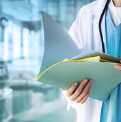 Doctor with Files